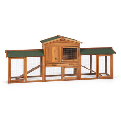Cage à lapin avec rampe Louver