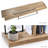 Miami 48" W x 8" D Floating Shelves Set with Invisible Wall Mount Brackets-359797070