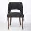 Ensemble de 2 chaises de salle à manger en bois rembourrées en tissu pour salle à manger-952804136-952804143