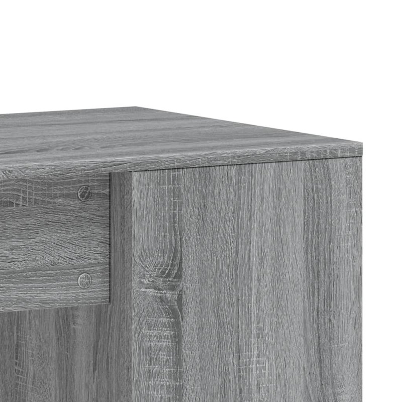 Desk, Grey/Sonoma