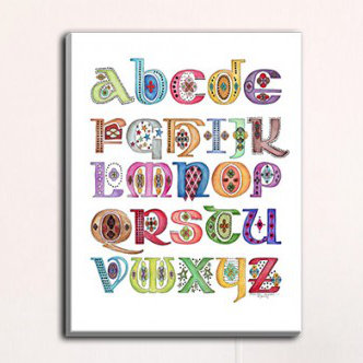 " Royal Whimsies Alphabet " by Marley Ungaro