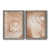 Toile avec cadre gris