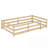 Twin Size Floor Bed With Fence-2089007631-2089007629