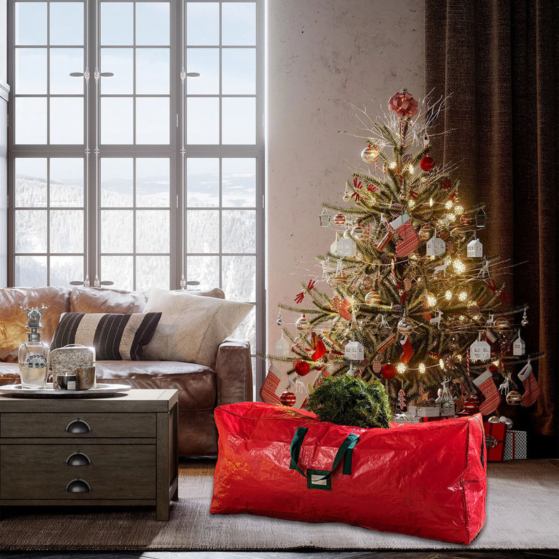 Sacs de rangement pour arbre de Noël, Red