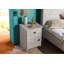 Kashmir 45cm W Solid Wood Bedside Table-62791701