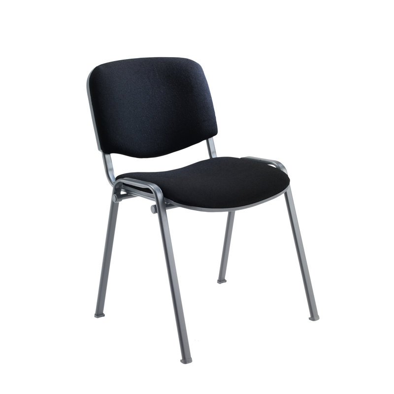 Nanami Waiting Room Chair, Black, Black