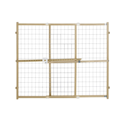 Rumi Wood Pressure Mounted Pet Gate
