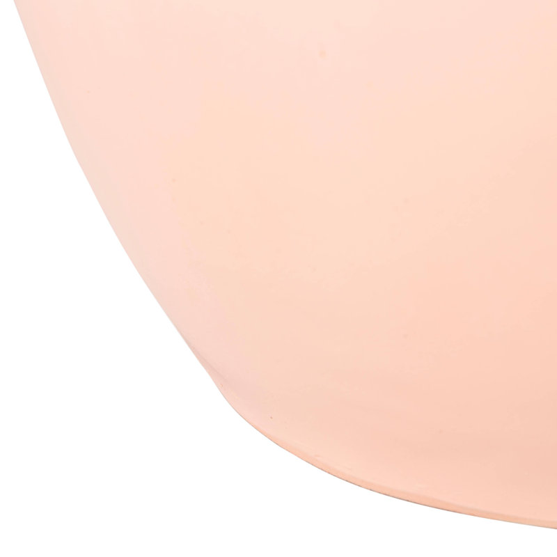 Owasso Tapered Round Pot Planter in Handmade MGO Clay Fiberstone - Indoor and Outdoor Use with Drain for Patio, Garden, Backyard, and Modern Home