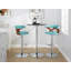 Ensemble de 3 tabourets de bar Gardenia-100758018