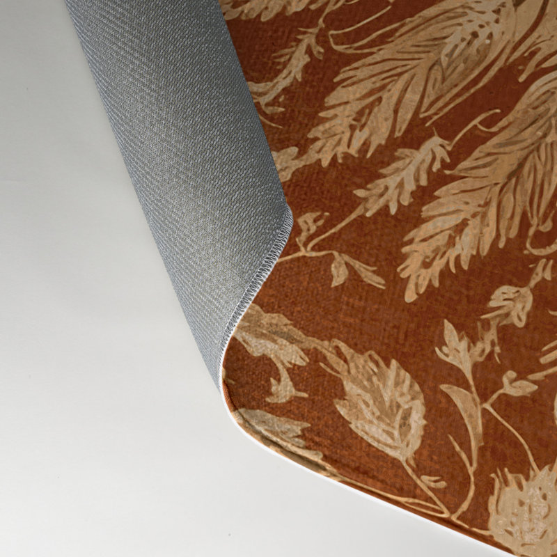 Tapis d'intérieur et d'extérieur brun Nature, Rectangle 5 pi x 7 pi