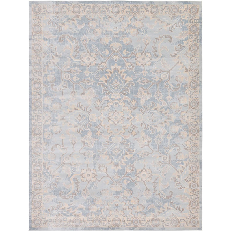 Ikat Indoor Rug, Rectangle 9' x 12'