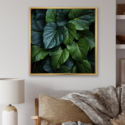 Mystic Botany Leaves Zen - reproduction sur toile