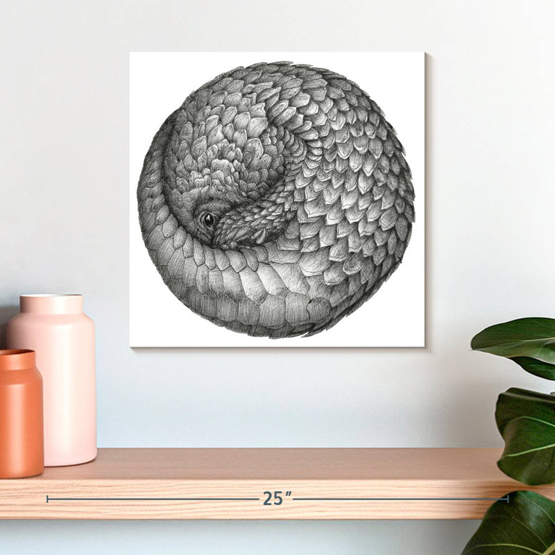 Brampt Pangolin Ball, 16" H x 16" W