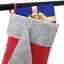 Ensemble de chaussette de Noël 4 pièces sans visage, décorations de Noël
