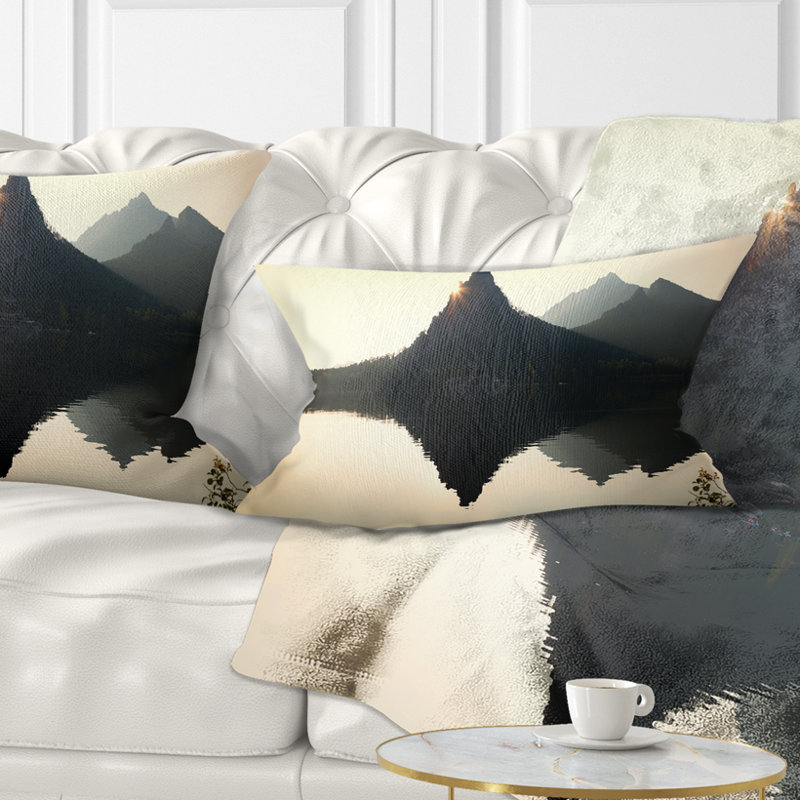 Coussin lombaire imprimé Bur Pixel at Sunset