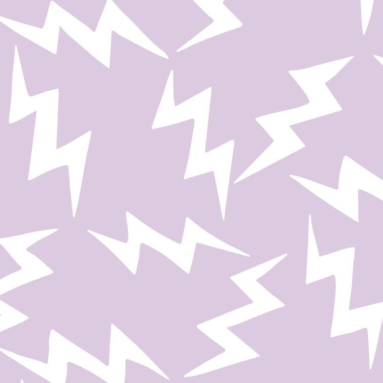 Merenda Wallpaper Lightning Abstract Wallpaper Panel | Perigold