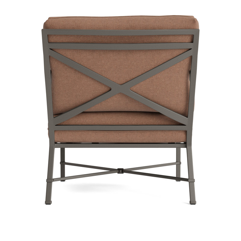 Venetian Outdoor Lounge Chair, Fusion Clay, Mica