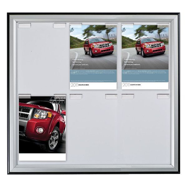 Cadre de tableau blanc, H 25,91 po x l 29,92 po x P 0,59 po