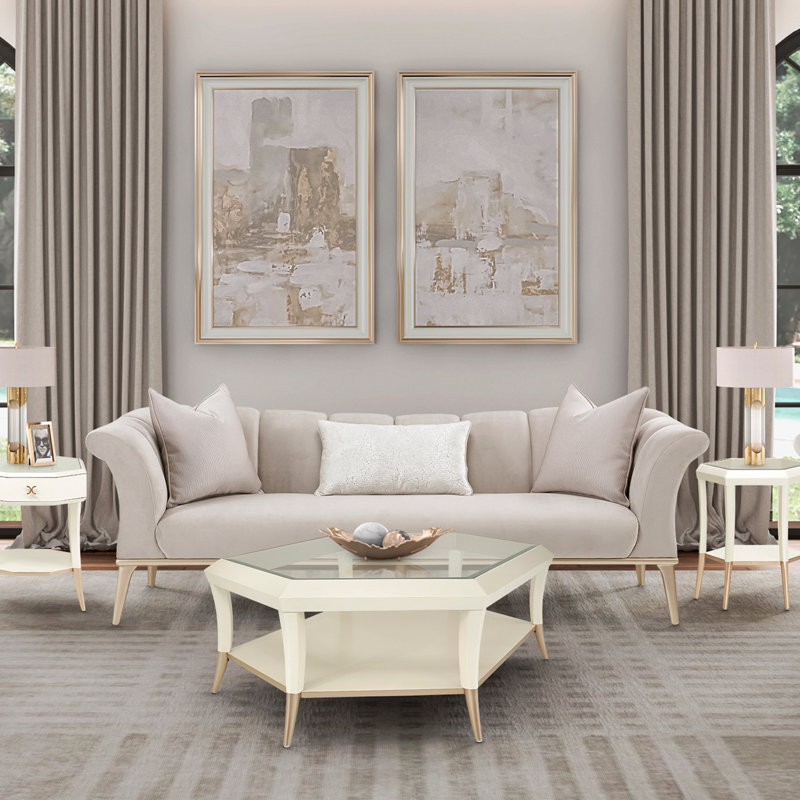 Yvette Velvet Sofa