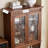 Modern Nut-Brown Solid Wood Sideboard