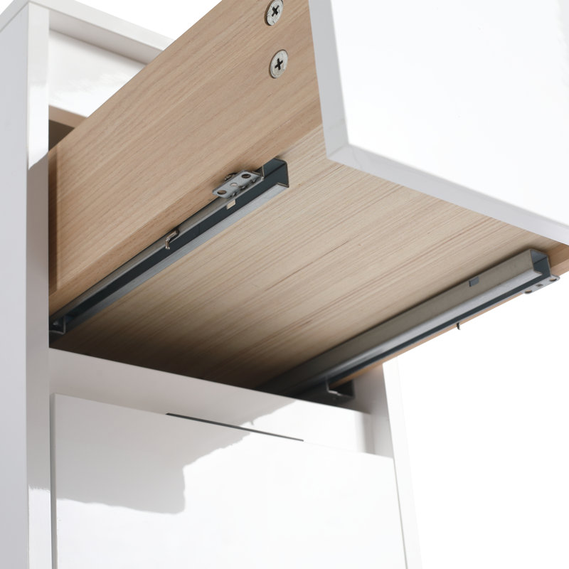 Ensemble de meuble-lavabo autoportant 72 po Nara avec grand rangement et lavabo en résine de qualité supérieure.