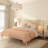 Elio Rattan Solid Wood King Bed-711566328
