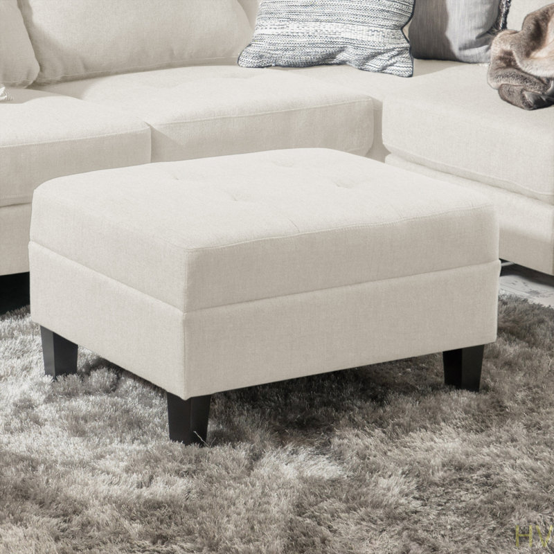 Repose-pieds OTTOMAN Classic, Ivoire ivoire