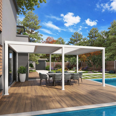 6m x 3.5m Aluminum Pergola