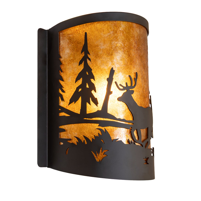 1 - Light Flush Mounted Sconce
