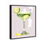 Oliver Gal Daiquiri Paris Glam & Bar - Hand-Applied Glass Coat Framed Canvas Art-1232279418-1232279412