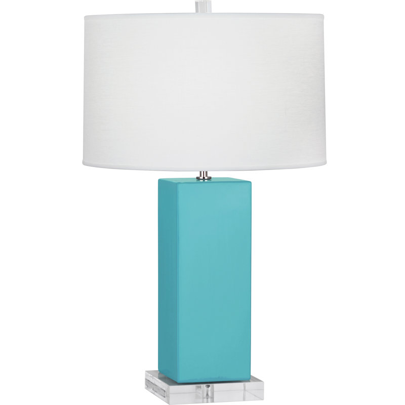 Harvey Table Lamp, Egg Blue