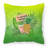 To the Beach Summer Indoor/Outdoor Throw Pillow-658497372
