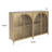 Parisian Arched Glass Door Metal Sideboard-989473690