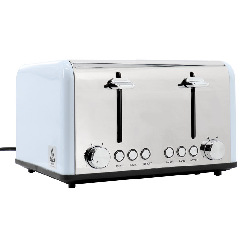 Grille-pain en acier inoxydable 1650W Redmond, Bleu