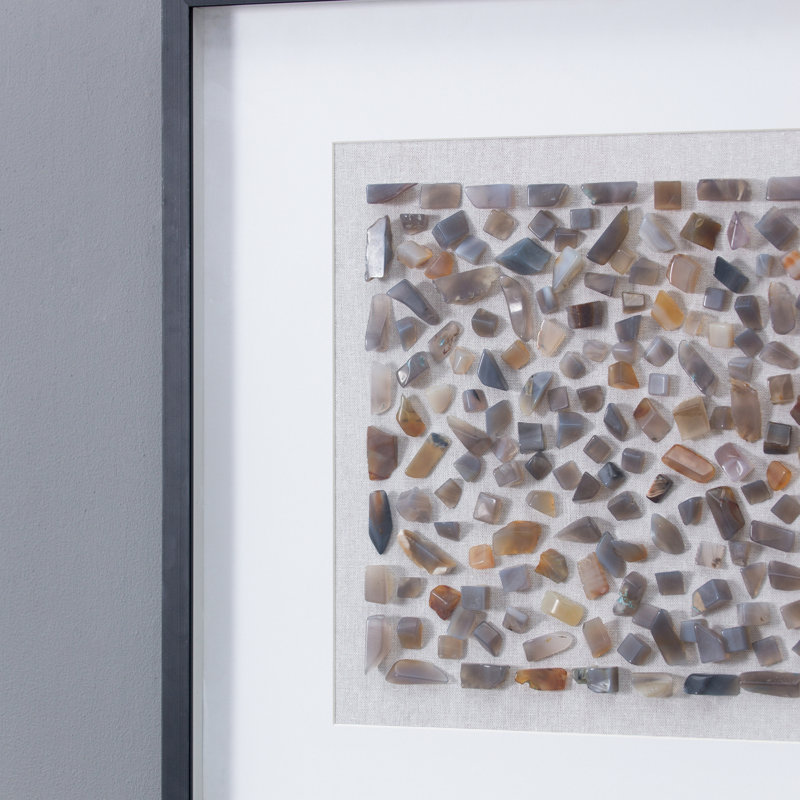 Shokha Agate Shadow Box Wall Décor