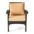 Brown Club Chair Pair - Tough Pe And Iron, Waterproof Fabric Secured, Finish Ornamented, 27.52 In. Depth, 28.26 Width, 32.34 Height, 24.25 Lb Weight To Weather , Iron Construction, Textile 27.52" D X