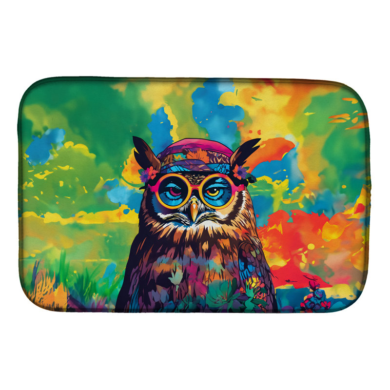 Tapis de séchage hippie