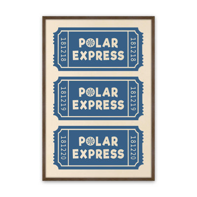 «Frosty Train Ride», reproduction d'art