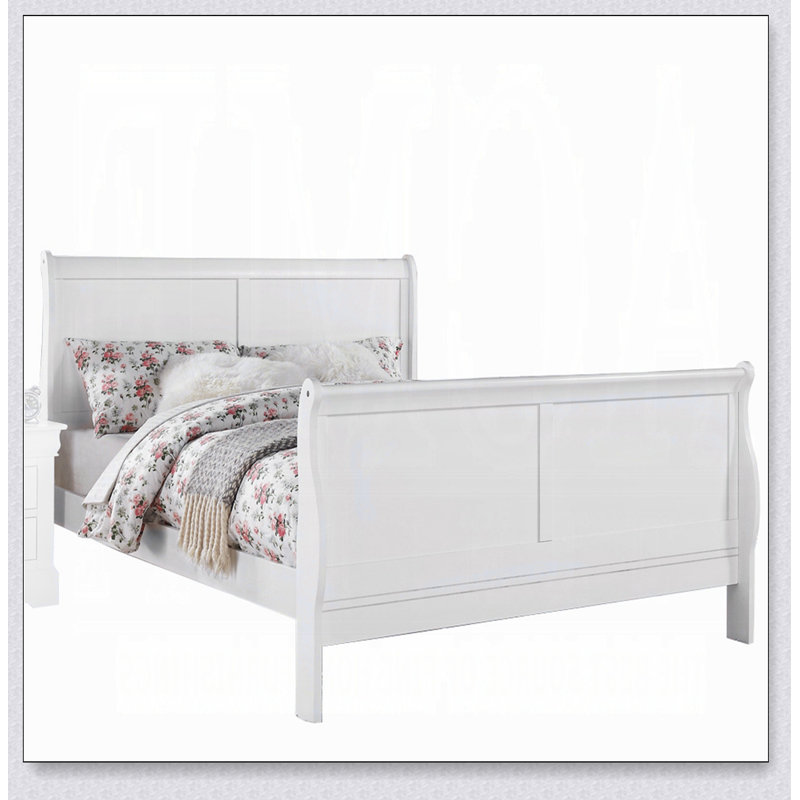 Lit blanc, Blanc, Grand