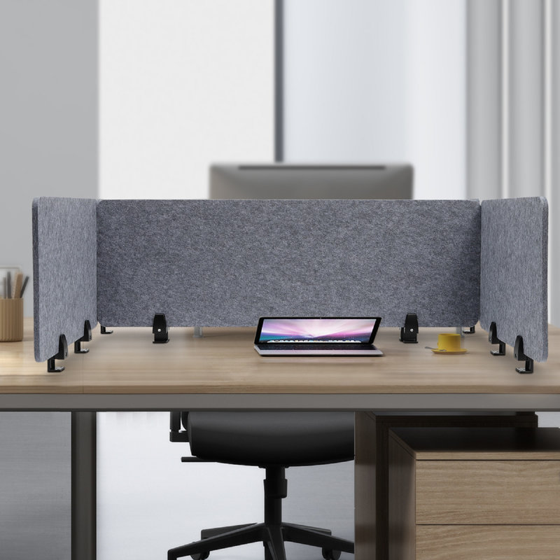 La chicane d'un bureau officiel, L 47,25 po, gris