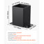 VEVOR Black Carbon Steel Bracket