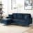 Besa Upholstered Sectional Reversible