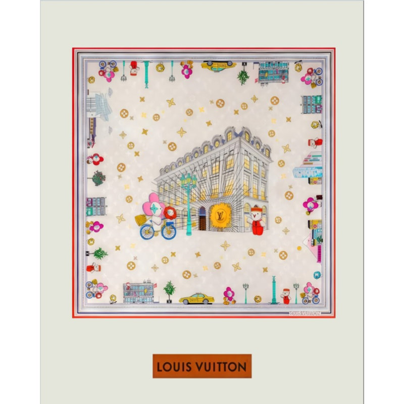 Scarf-Inspired Art Print