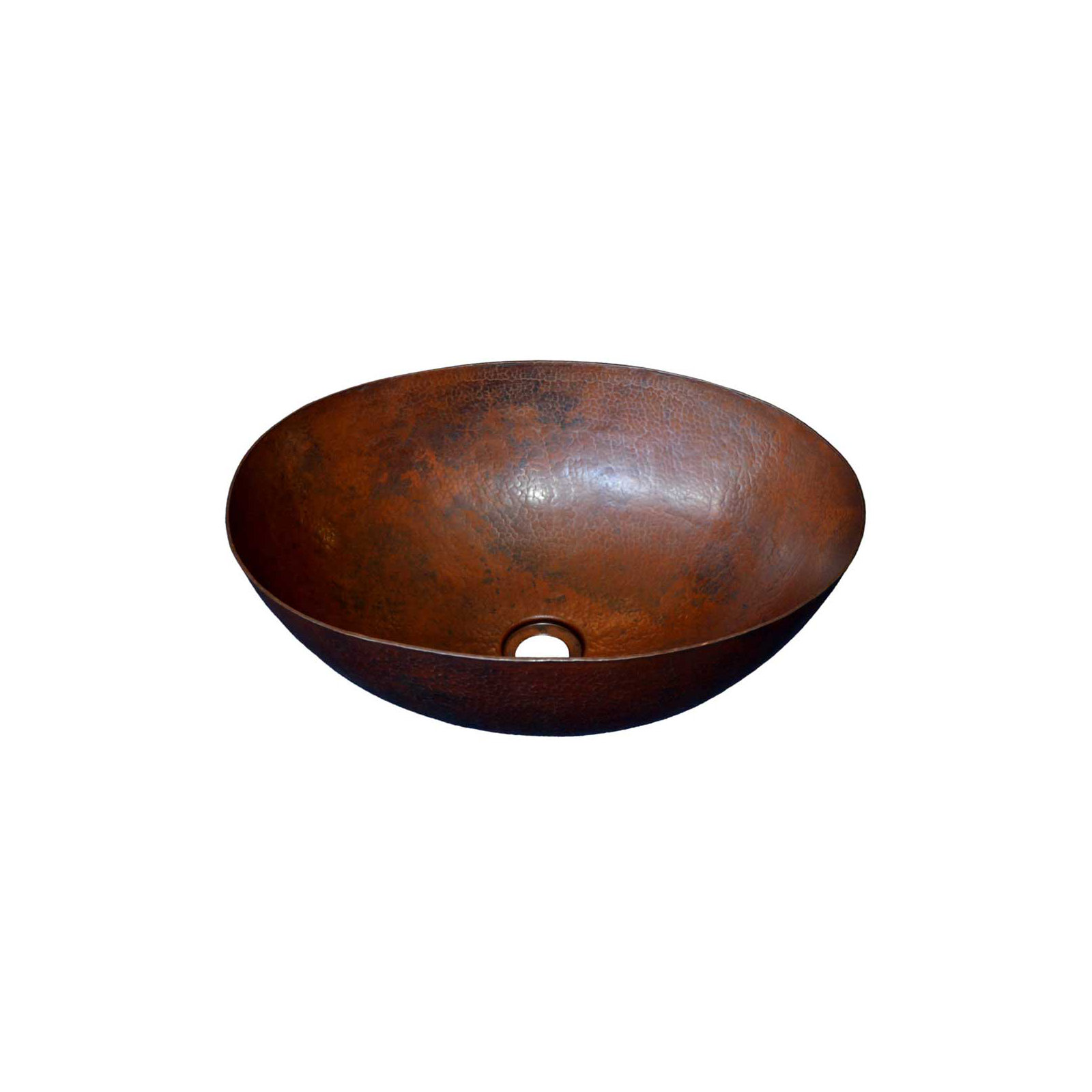 Maestro Metal Oval Vessel Bathroom Sink