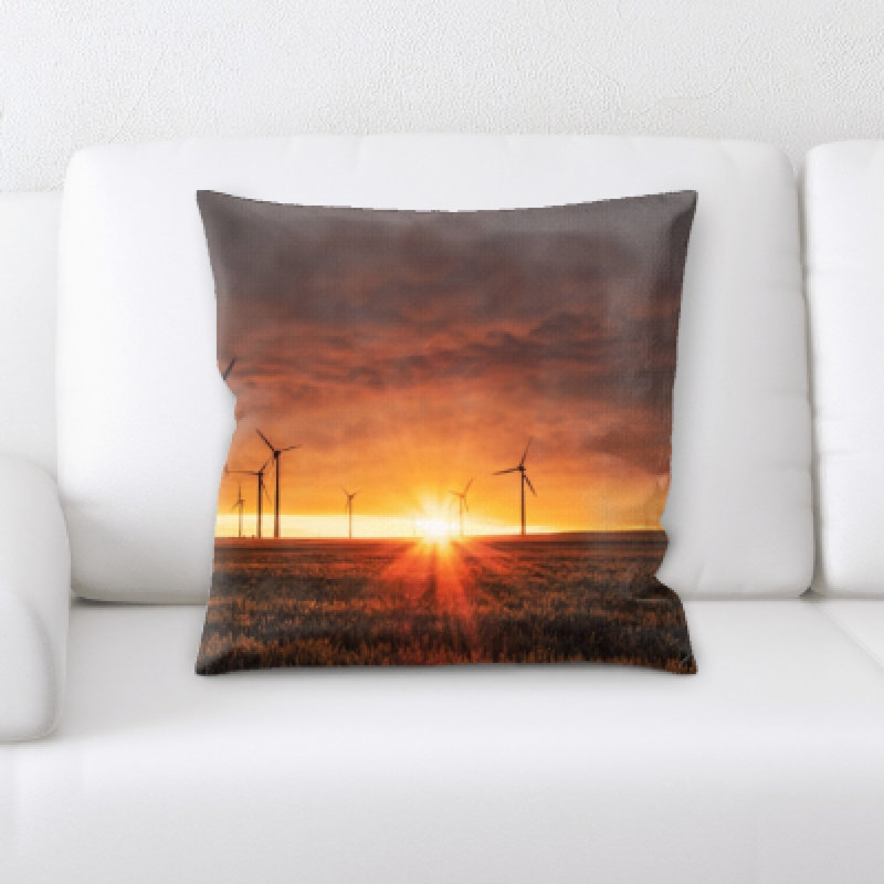 Microsuede Throw Pillow