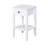 White Bathroom Floor-standing Storage Table with a Drawer
