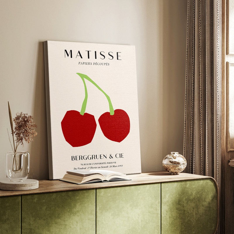 Matisse, reproduction encadrée de la galerie d'art personnalisé, H 60 po x l 40 po