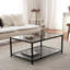 Alamance Frame Coffee Table with Storage-1896056141