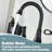 8-inch Widespread Faucet 2-handle Bathroom Faucet with Drain 1.2 GPM-91270302
