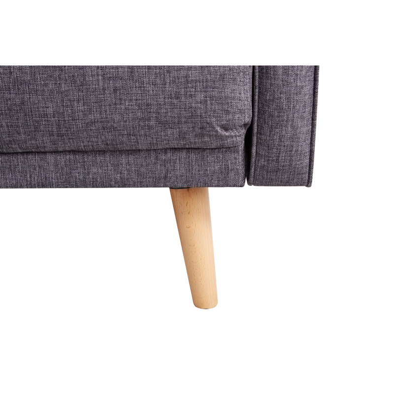 Malik 2 Seater Loveseat, Grey